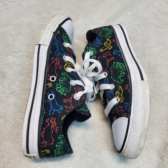 Converse All Star Black Star Animal Constellation Unisex Boy Shoes Sneakers 2 - Picture 2 of 11